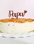 Tortenaufleger Vatertag - Kuchendeko Vatertag Papa ♥ - Suzu Papers