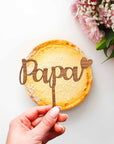 Tortenaufleger Vatertag - Kuchendeko Vatertag Papa ♥ - Suzu Papers
