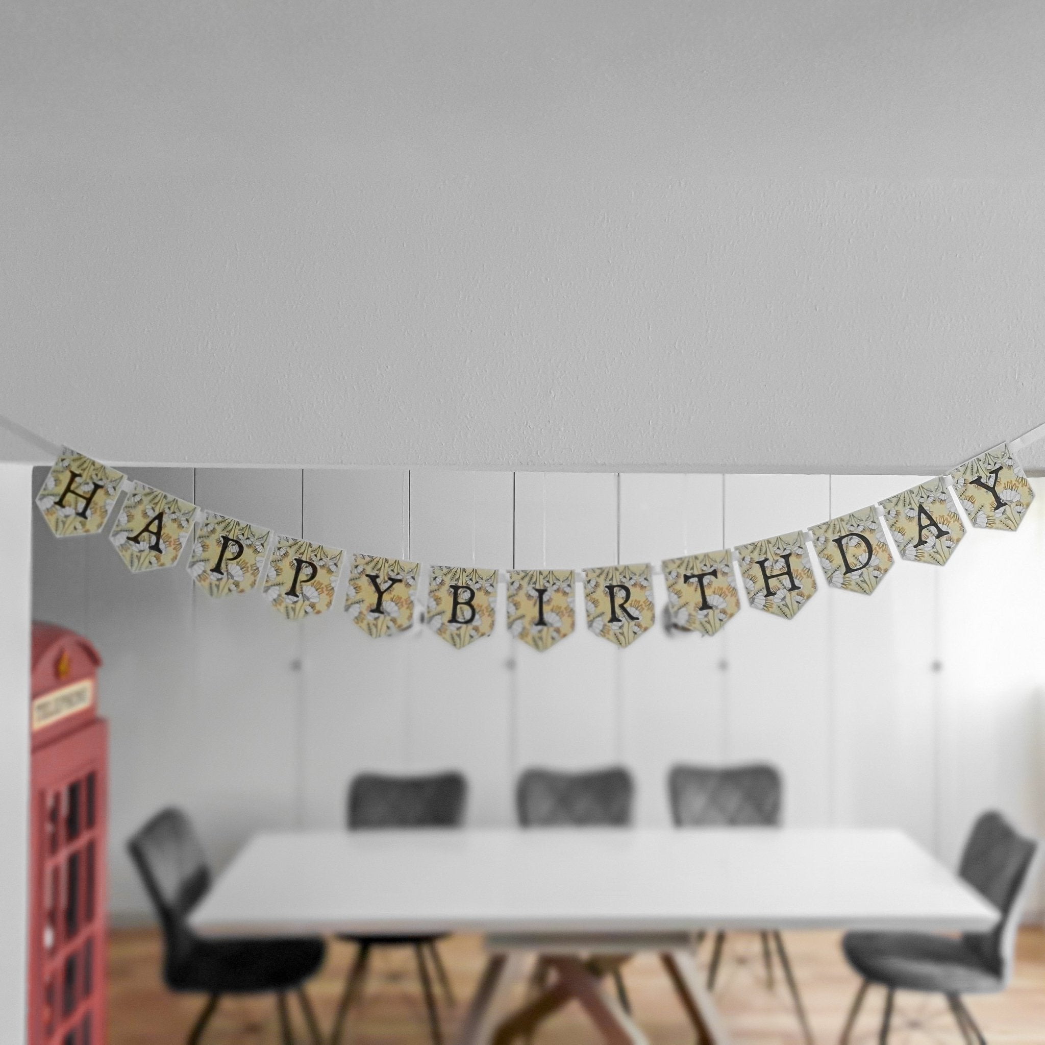 DIY Wimpelkette Clipart - Banner zum Selbstausdrucken - Suzu Papers