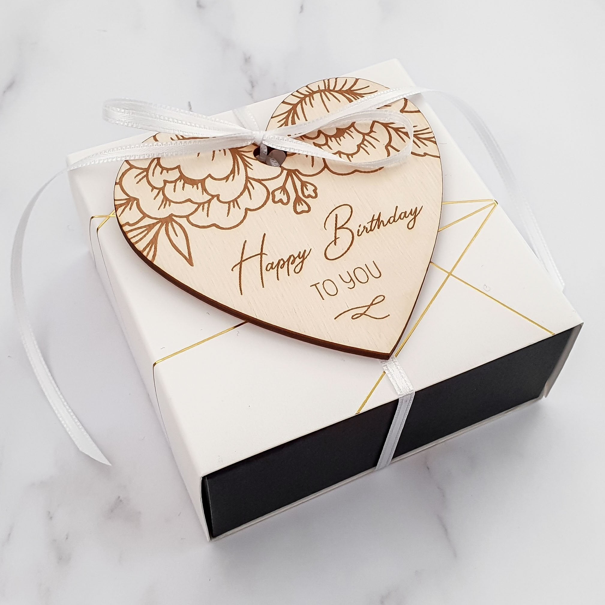 DIY Fotoalbum Geschenkbox Happy Birthday Geburtstagsgeschenk mit Fotos - Suzu Papers