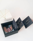 DIY Fotoalbum Geschenkbox mit Faltkarte - Suzu Papers