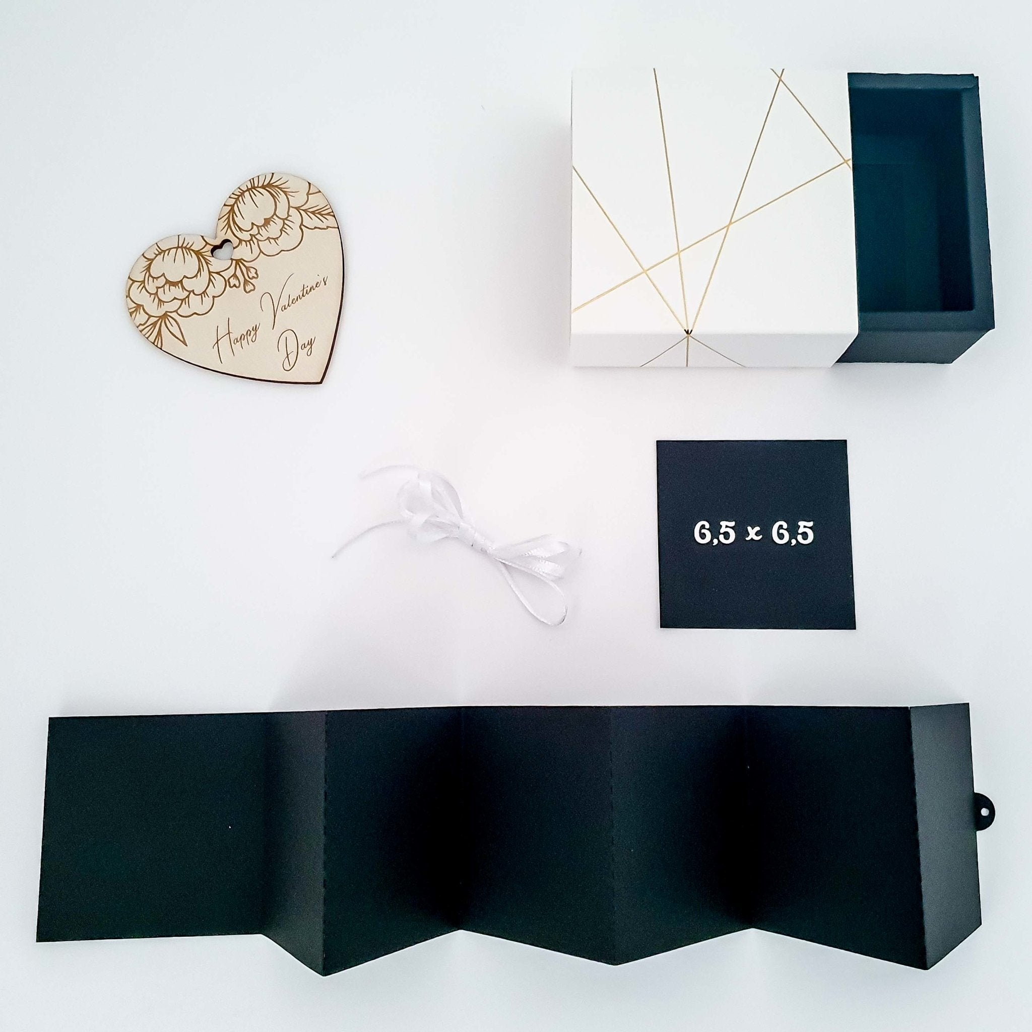 DIY Fotoalbum Geschenkbox - Happy Valentinstag Box - Suzu Papers