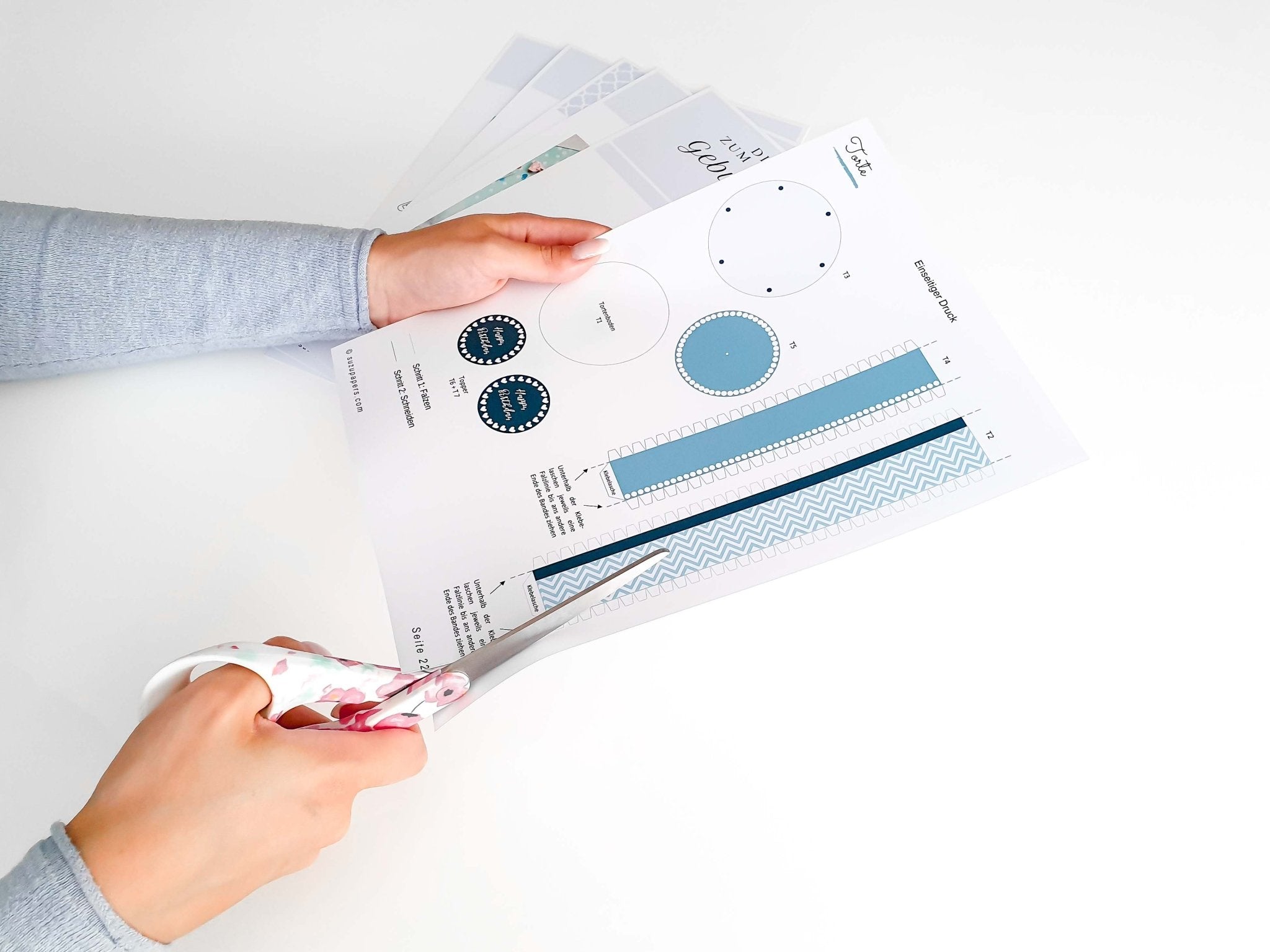 DIY Explosionsbox Geburtstag - Suzu Papers