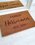 Fußmatte Familie - Suzu Papers