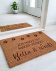 Fußmatte Hund personalisiert - Suzu Papers