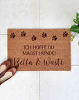 Fußmatte Hund personalisiert - Suzu Papers