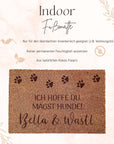 Fußmatte Hund personalisiert - Suzu Papers