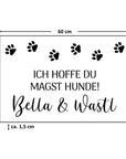 Fußmatte Hund personalisiert - Suzu Papers