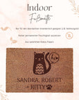 Katzen Fußmatte - Suzu Papers