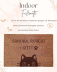 Personalisierte Fußmatte Katze - Suzu Papers