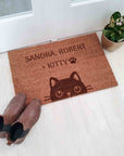 Personalisierte Fußmatte Katze - Suzu Papers