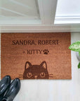 Personalisierte Fußmatte Katze - Suzu Papers