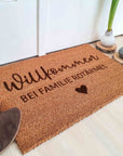 Fußmatte Willkommen - Suzu Papers