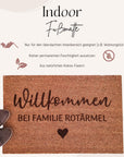 Fußmatte Willkommen - Suzu Papers
