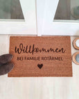 Fußmatte Willkommen - Suzu Papers