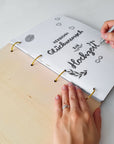 Gästebuch Hochzeit Holz - Suzu Papers
