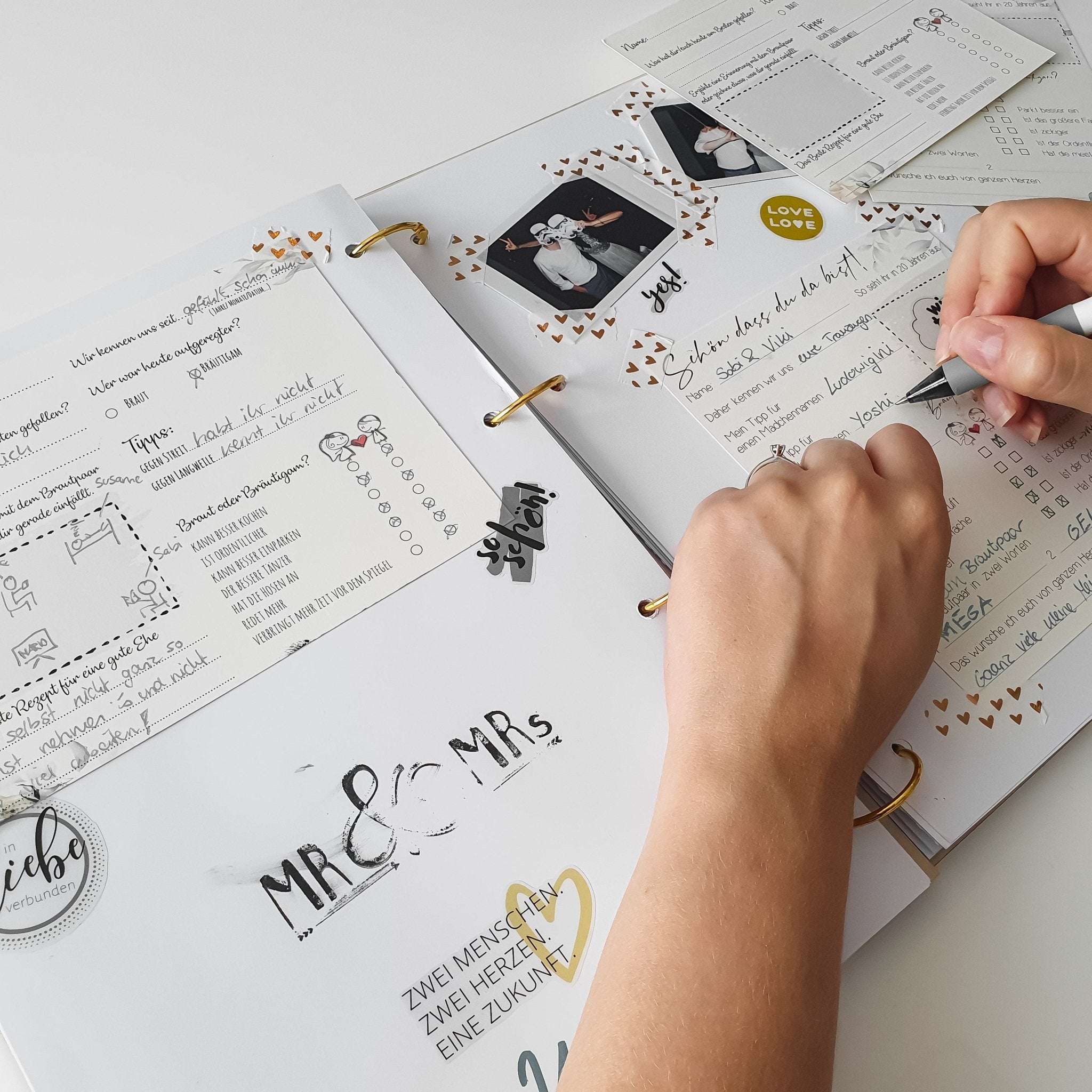 Gästebuch Hochzeit Holz - Suzu Papers