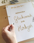Gästebuch Hochzeit Holz - Suzu Papers
