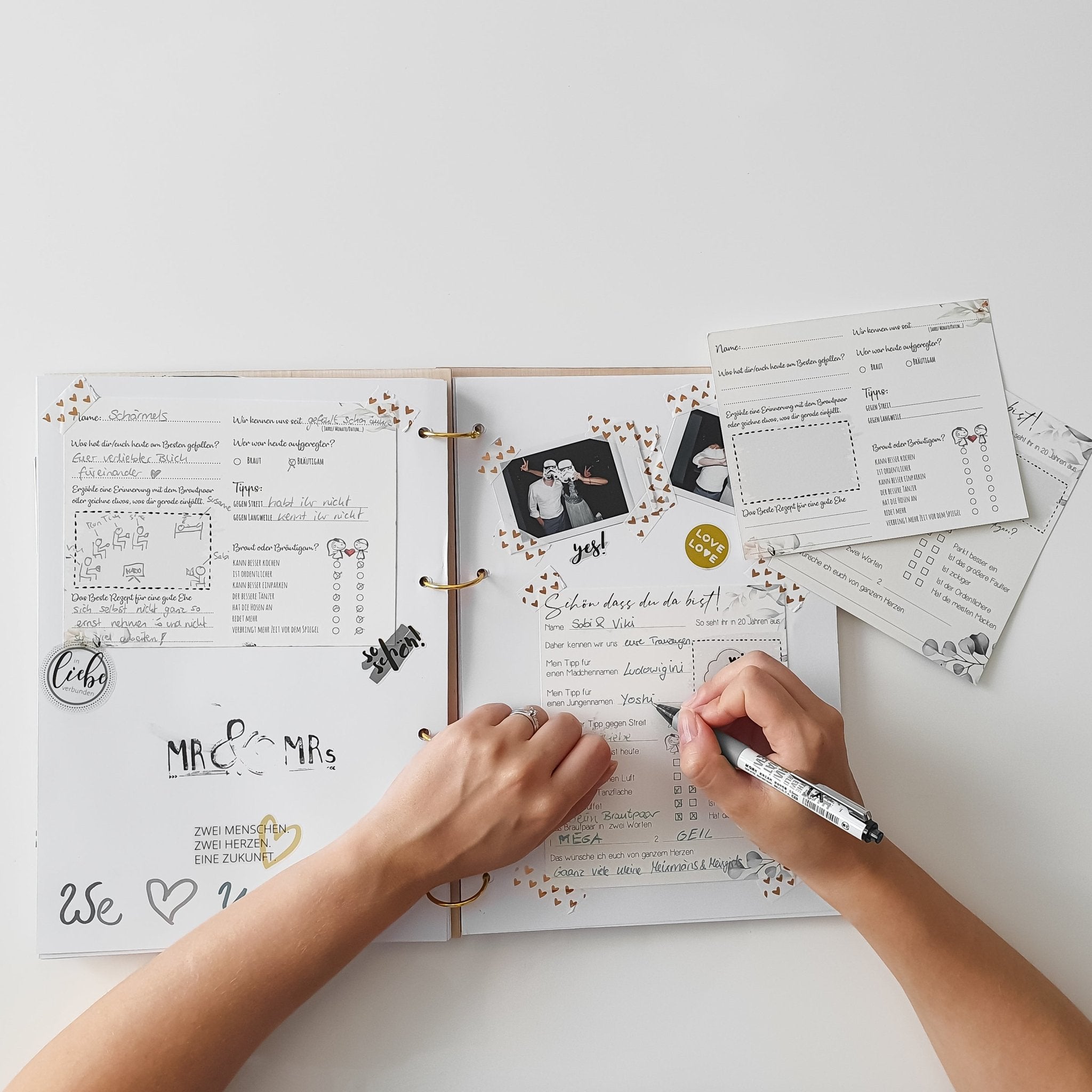 Gästebuch Hochzeit Holz - Suzu Papers