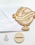 Glückwunschkarte Gute Reise - Suzu Papers