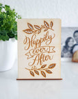 Glückwunschkarte Happily ever after - Suzu Papers