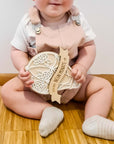 Meilensteinkarten Baby Holz 1-12 Monate personalisiert - Suzu Papers