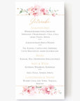 Menükarte Sakura - Suzu Papers
