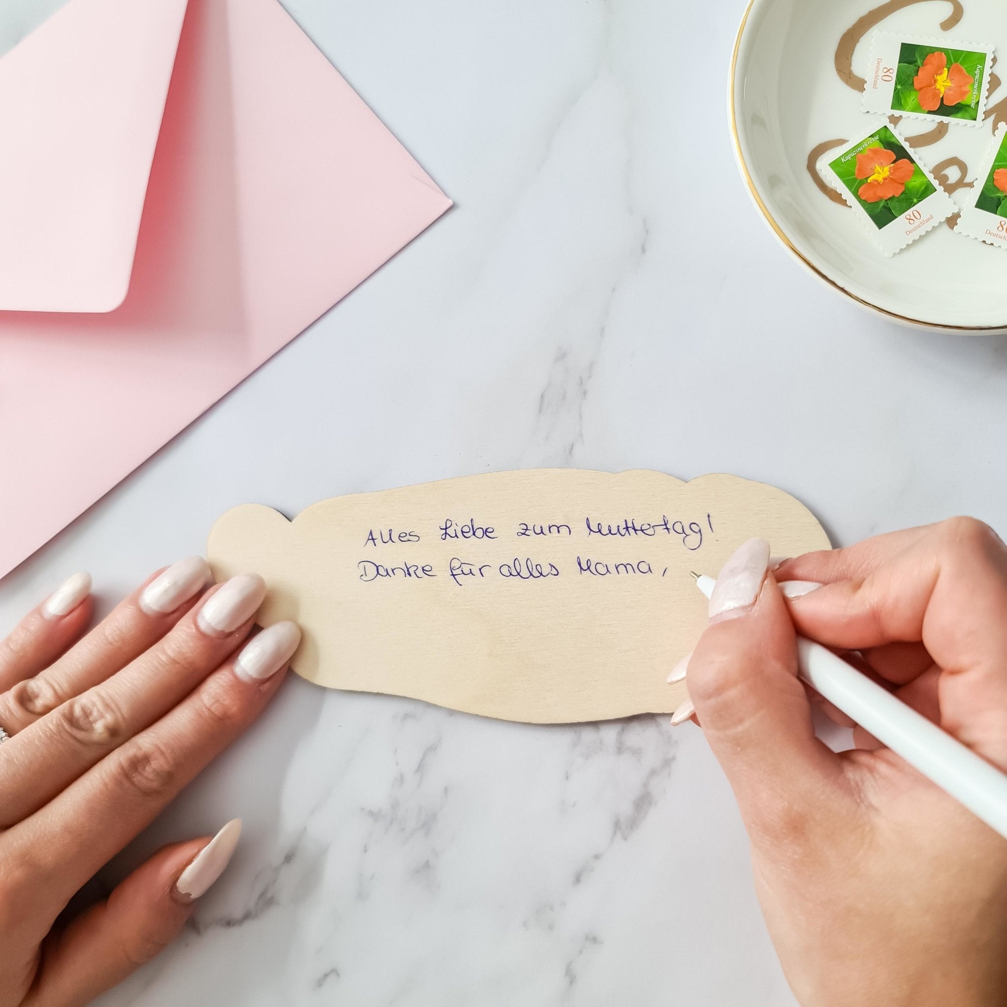 Muttertagskarte Otter-Mama - Suzu Papers