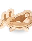 Muttertagskarte Otter-Mama - Suzu Papers