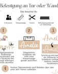 Kinderzimmer Türschild mit Otter-Motiv - Suzu Papers
