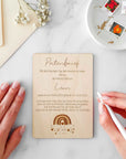 Patenbrief Taufe - Patenbrief Taufe - Personalisierbare Patenurkunde - Suzu Papers