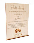 Patenbrief Taufe - Patenbrief Taufe - Personalisierbare Patenurkunde - Suzu Papers