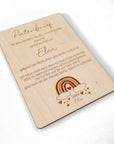 Patenbrief Taufe - Patenbrief Taufe - Personalisierbare Patenurkunde - Suzu Papers