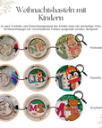 Personalisierte Weihnachtskugeln bemalen - Weihnachtskugeln Tiere - Suzu Papers
