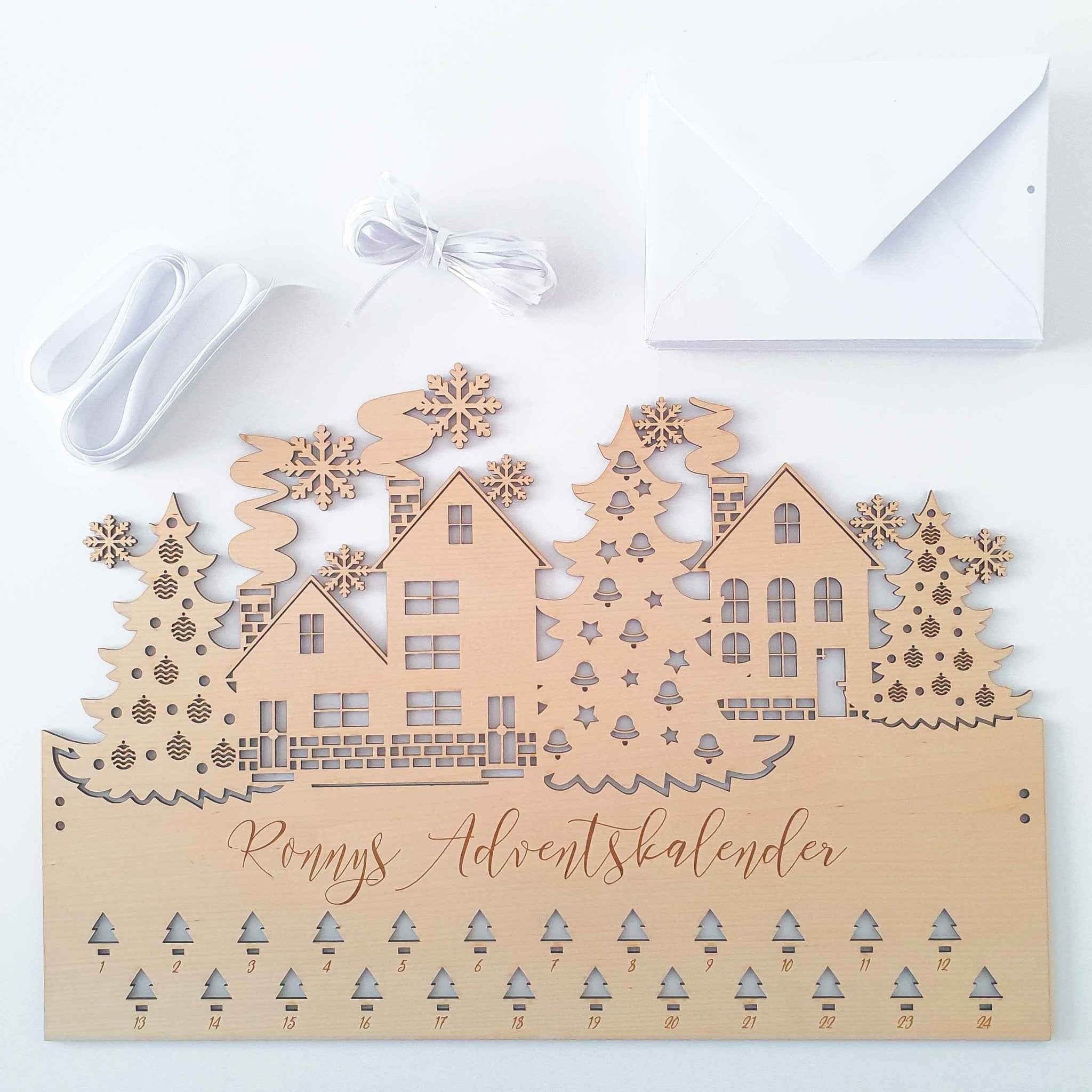 Foto Adventskalender DIY für 24 Fotos