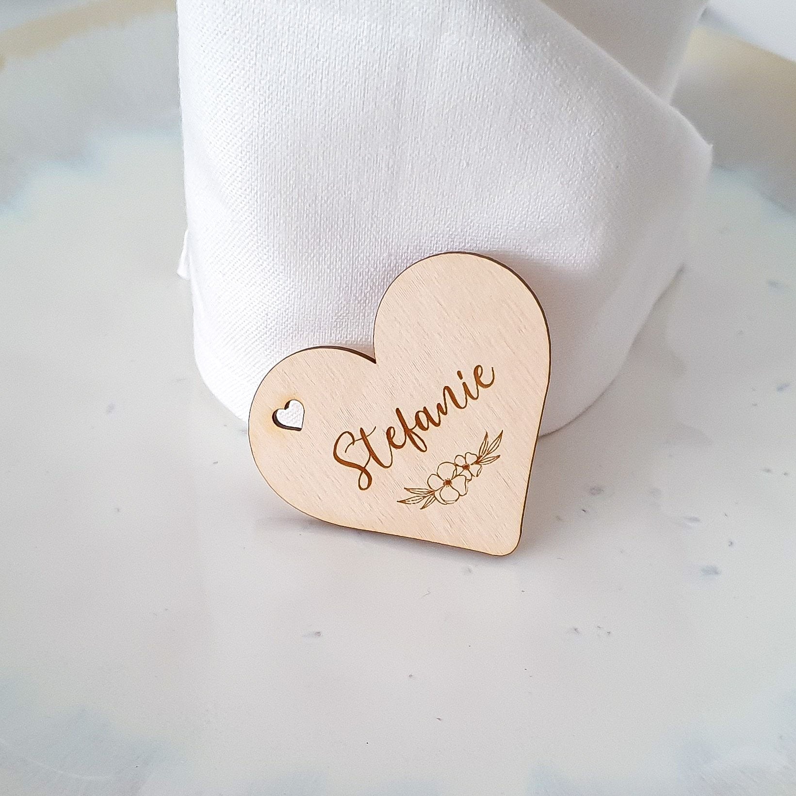 Platzkarte Herz - Suzu Papers