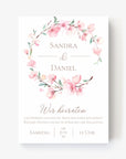 Save the Date Karte Sakura - Suzu Papers
