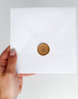 Selbstklebende Wachssiegel Blatt, 15 Stück - Suzu Papers