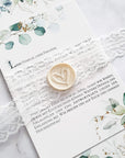 Wachssiegel Stempel Herz - Suzu Papers