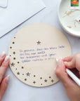Trauerkarte Sternenkind aus Holz - Sternenkind Andenken - Suzu Papers
