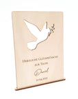 Karte zur Taufe personalisiert aus Holz - Suzu Papers