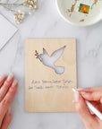 Karte zur Taufe personalisiert aus Holz - Suzu Papers