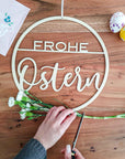 Türkranz Ostern - Ostern Kranz - Suzu Papers