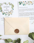 Wachsstempel Hochzeit - Wir heiraten - Suzu Papers