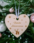 Personalisierte Weihnachtskugel Familie - Suzu Papers