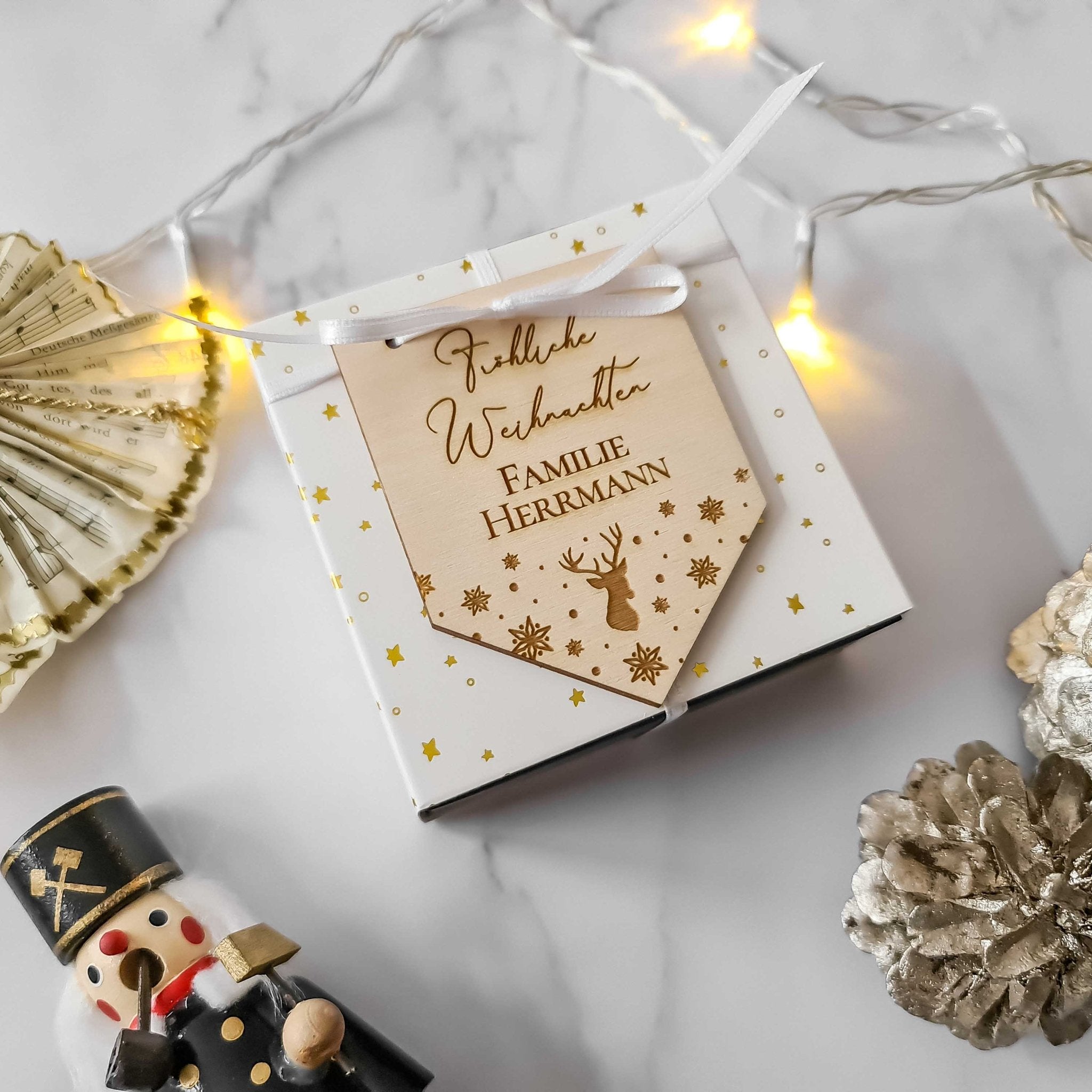 Weihnachtsanhänger - Geschenke für Mitarbeiter zur Weihnachtsfeier - Suzu Papers