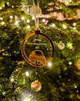 Weihnachtskugel Baby Erstes Weihnachten mit Bär-Motiv - Suzu Papers