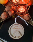 Weihnachtskugel mein erstes Weihnachten mit Bär-Motiv - Suzu Papers