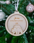 Weihnachtskugel mein erstes Weihnachten mit Bär-Motiv - Suzu Papers