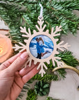 Weihnachtskugel mit Foto - Suzu Papers